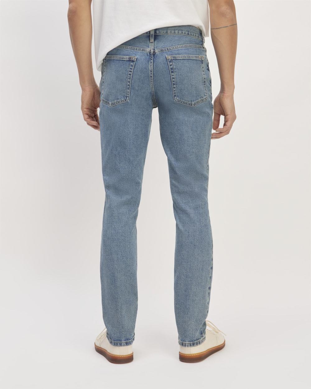 The Organic Cotton Slim-Fit Jean | Faded Sky Blue - Image 6