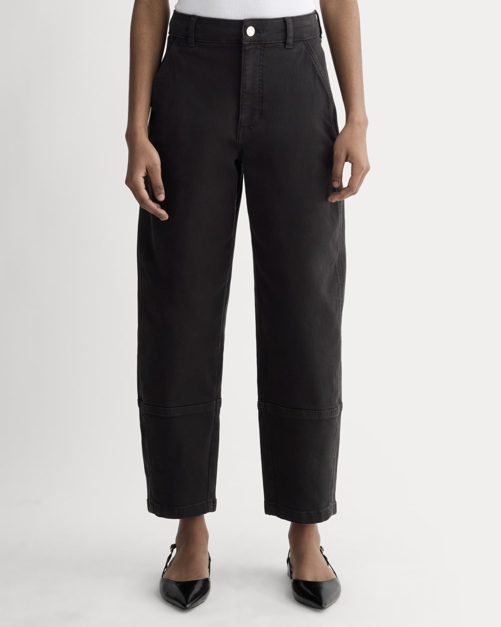 The Utility Barrel Pant | Black | Tall - Image 3