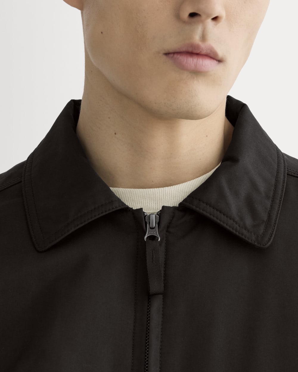 The Filled Harrington Jacket | Black - Image 4