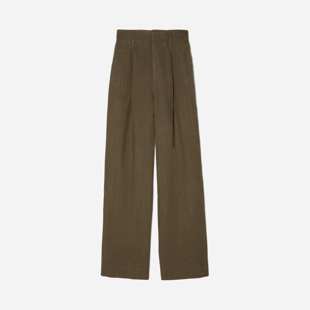 The Linen Way-High® Drape Pant | Beech