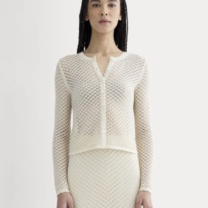 The Lace Knit Cardigan | Birch