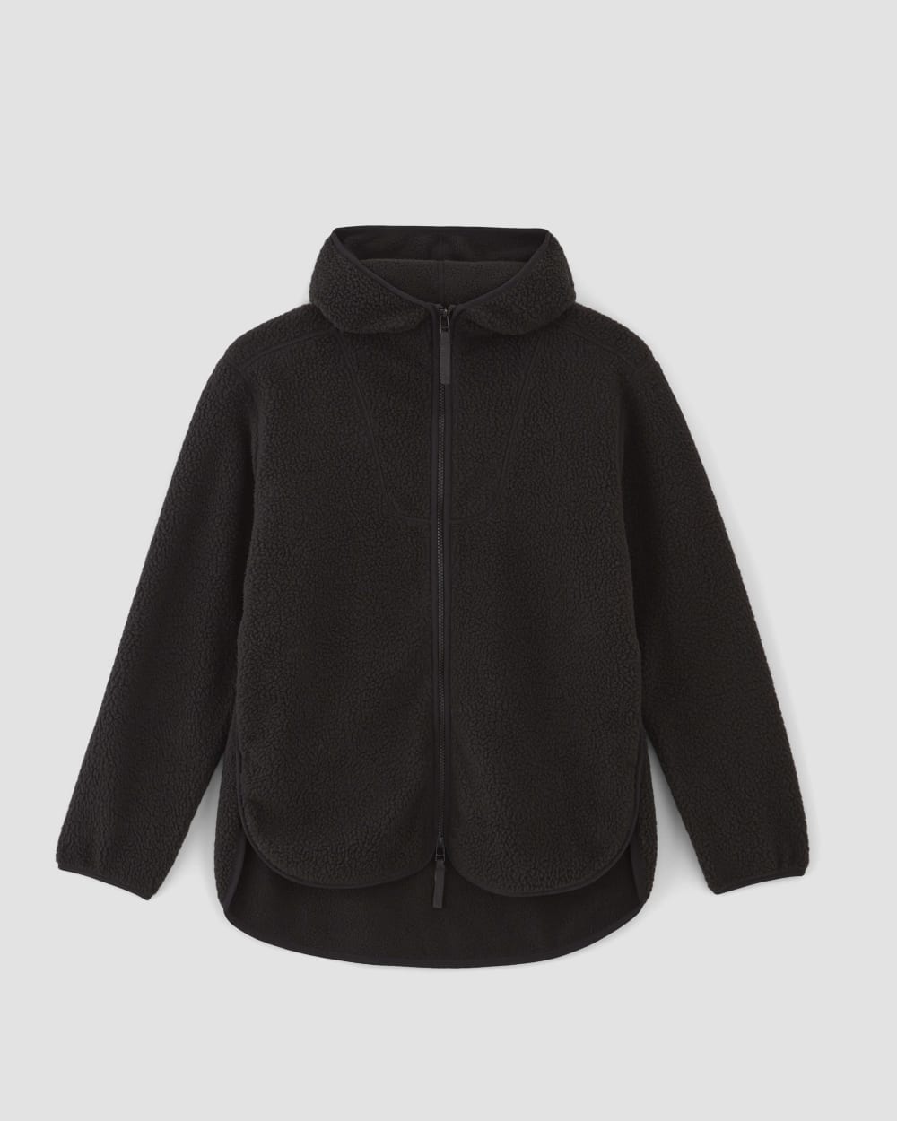 The ReNew Fleece Full-Zip Hoodie | Black - Image 2