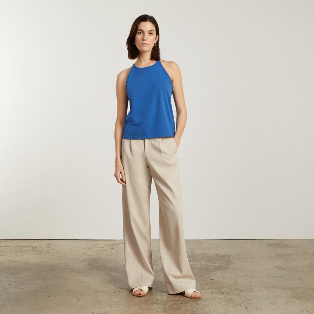 The Hemp Cutaway Tank | Deep Blue - Image 4