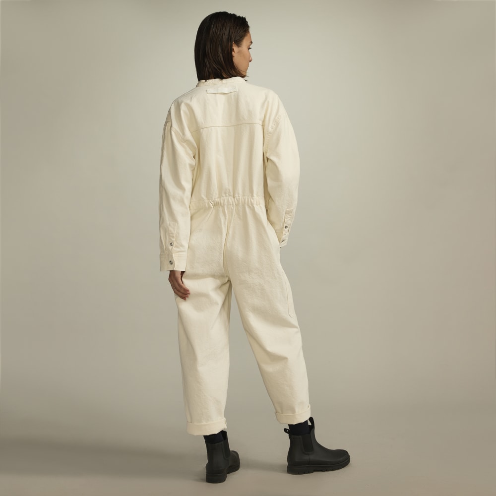 The Canvas Organic Cotton Coverall | Bone - Image 3