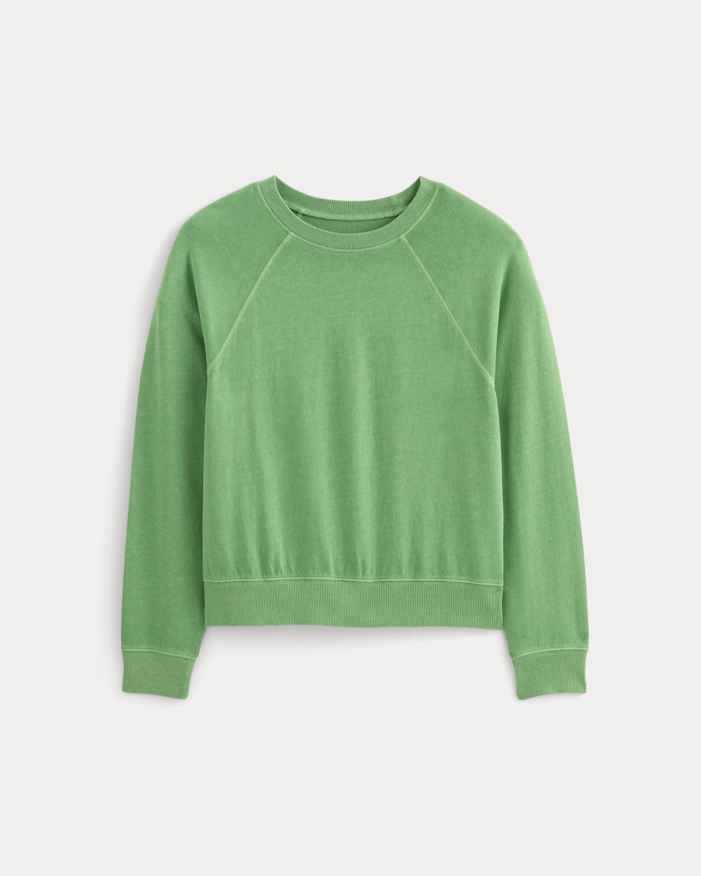 The Off-Duty Long-Sleeve Tee | Green Garment Dye - Image 2