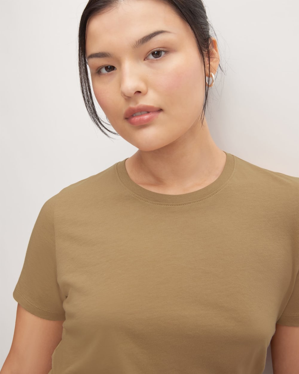 The Organic Cotton Crew Tee | Tiger's Eye - Image 3