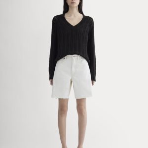 The OG Baggy Jean Short | Ecru