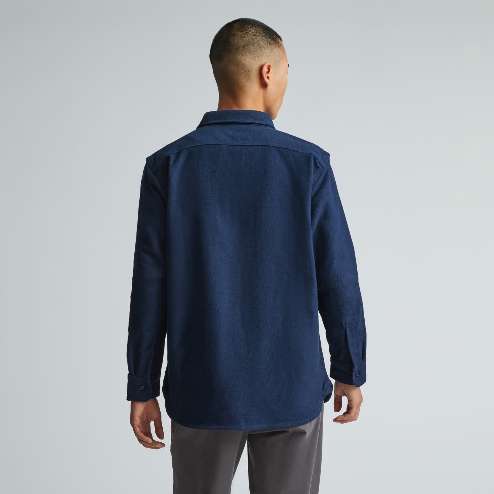 The Heavyweight Overshirt | Uniform | Deep Navy - Image 5