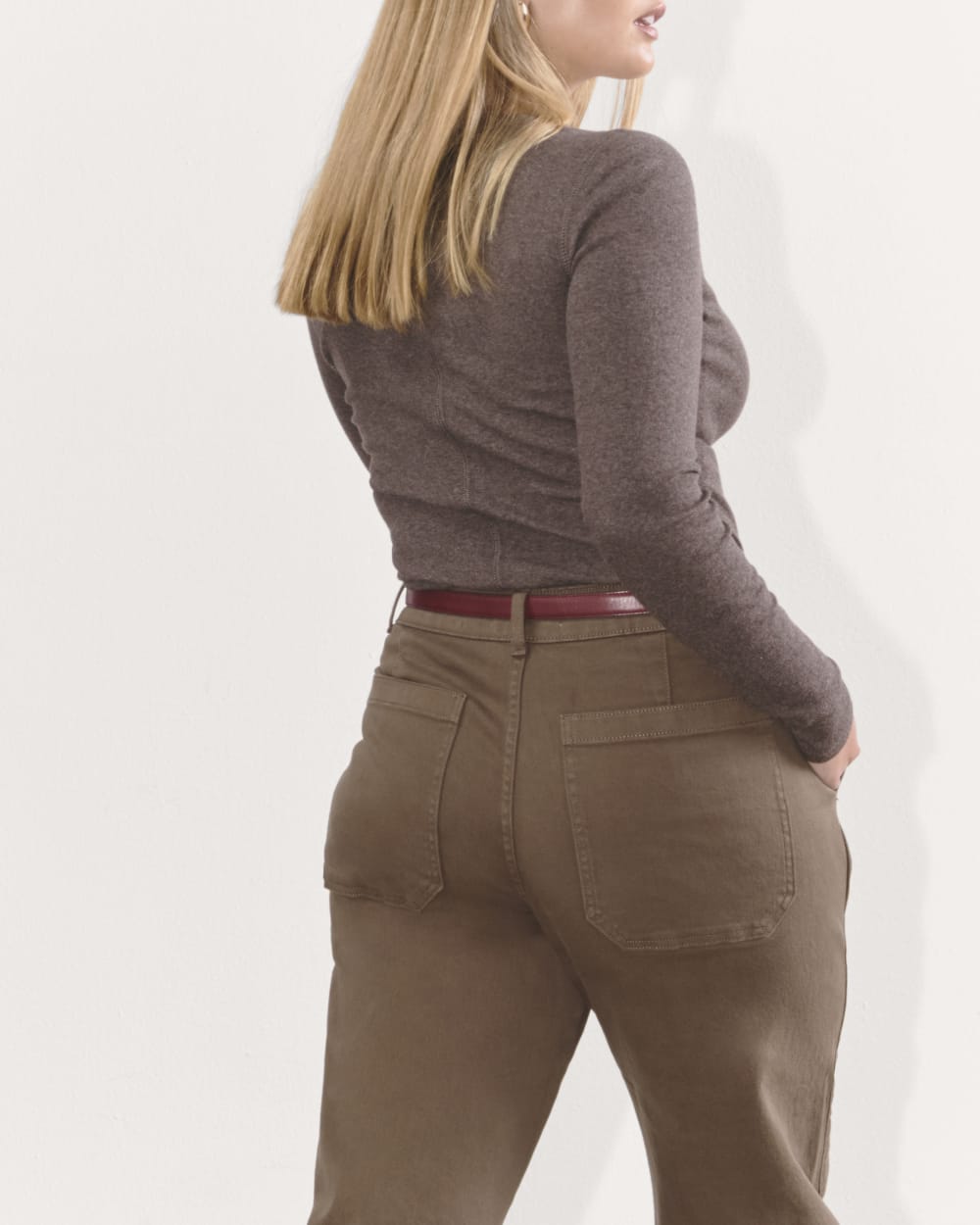 The Utility Barrel Pant | Cocoa | Regular - Image 8