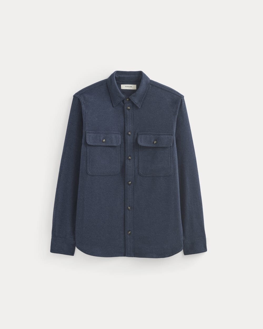 The Heavyweight Overshirt | Uniform | Heather Rich Navy - Image 2