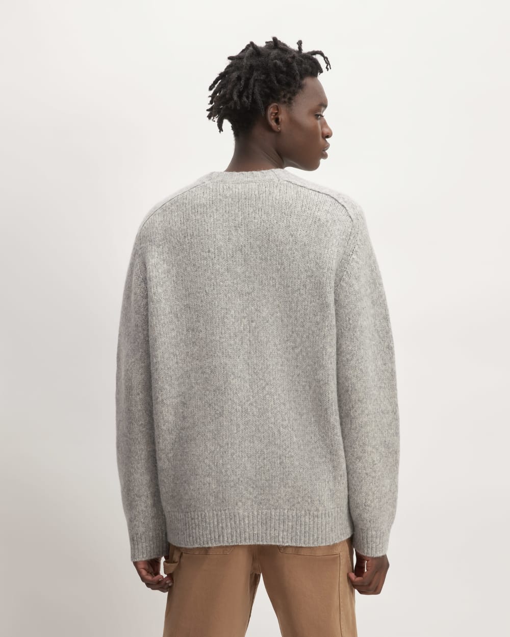 The Cloud Crewneck Sweater | Heathered Grey - Image 6