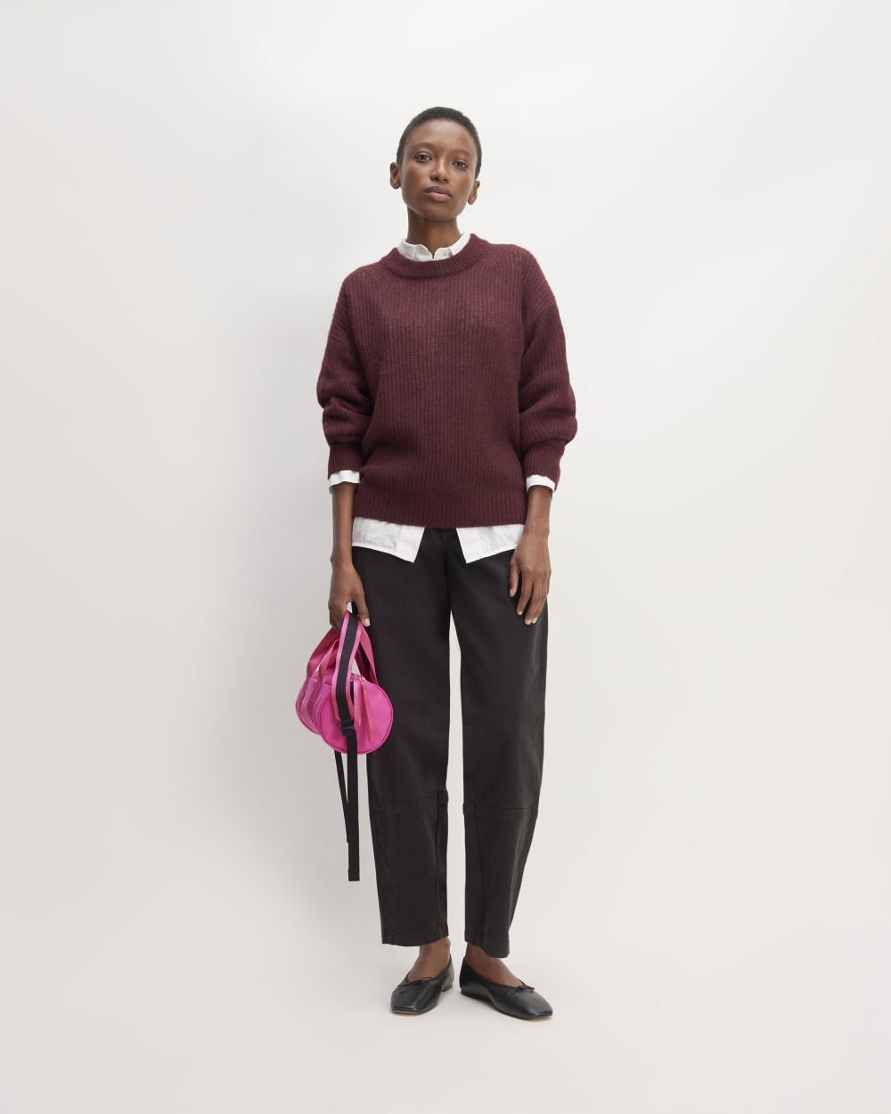 The Recycled Nylon Crossbody | Fuchsia Pink - Image 3