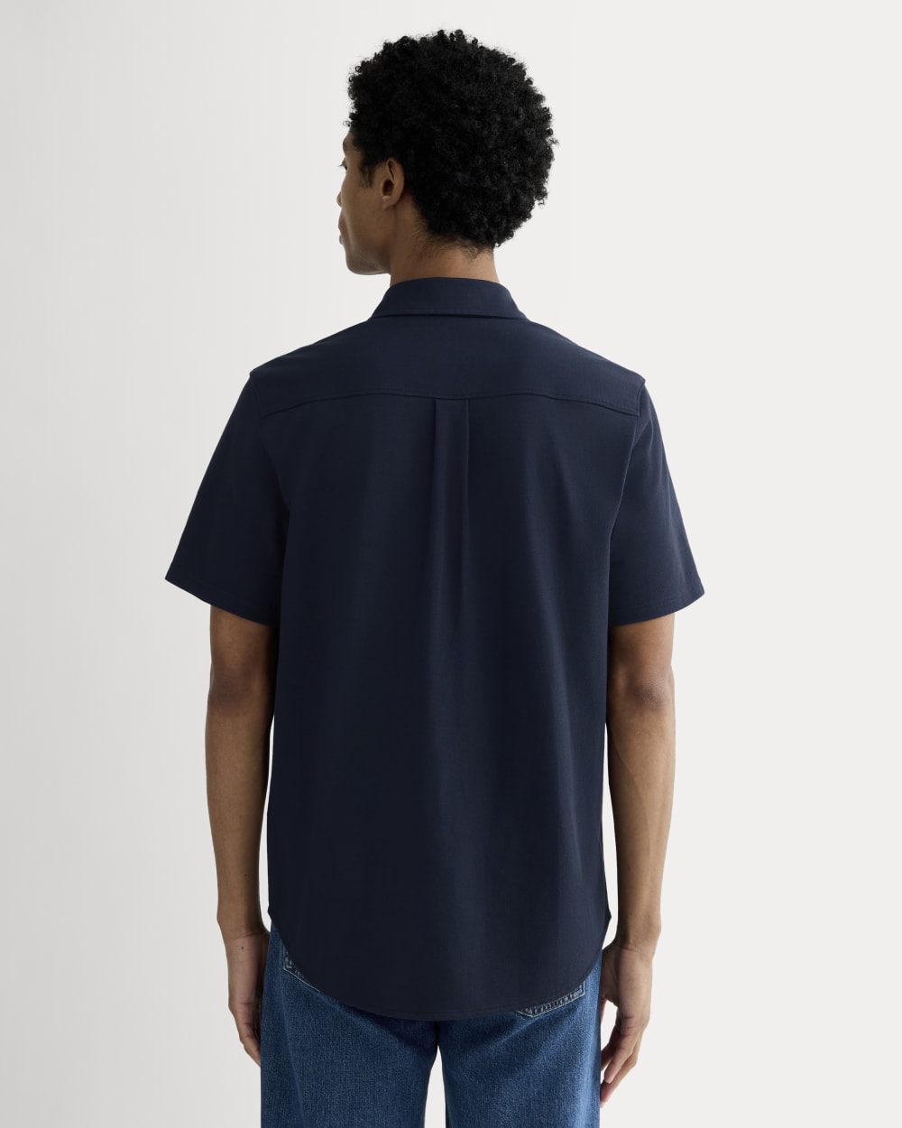 The Startup Short-Sleeve Shirt | Navy - Image 5