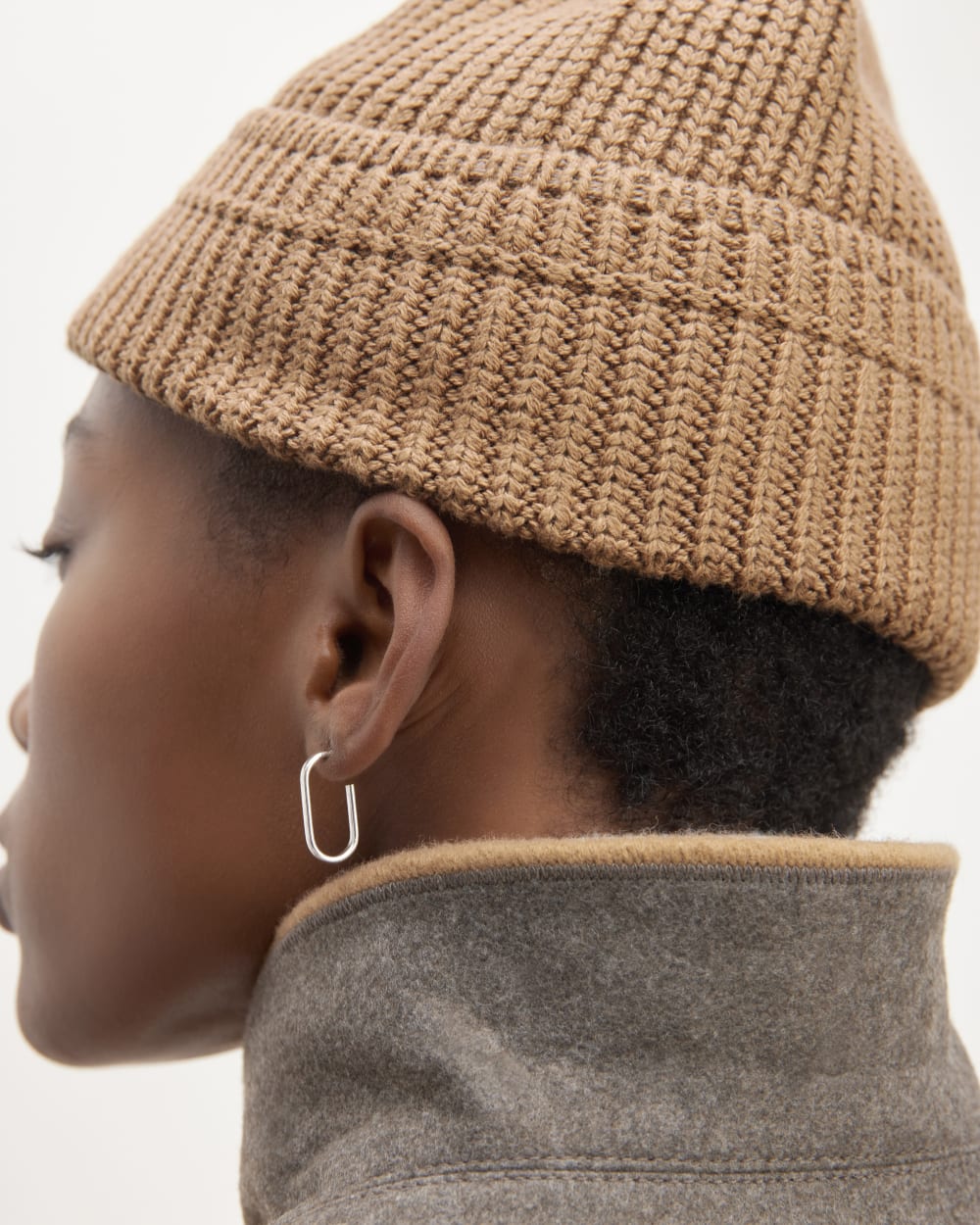 The Organic Cotton Chunky Beanie | Toasted Coconut - Image 4