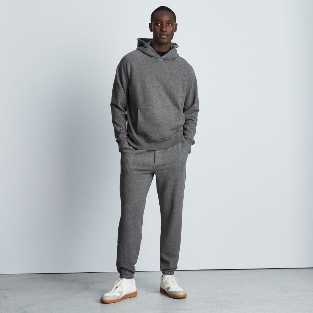 The Track Hoodie | Dark Heather Grey - Image 5