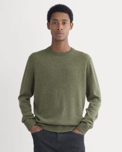 The Cashmere Crew | Heathered Deep Lichen