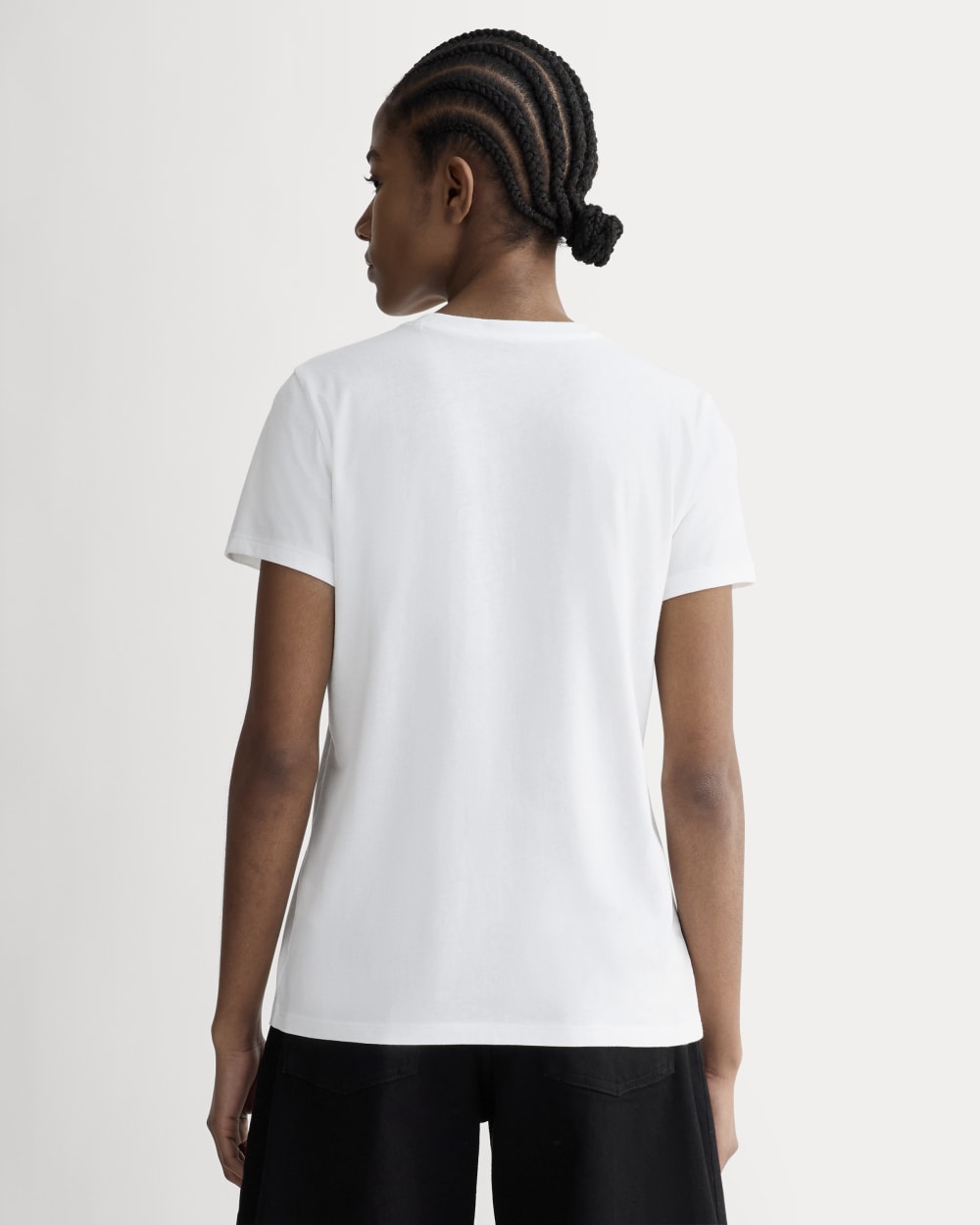 The Slim Crew in Essential Cotton | White - Image 4
