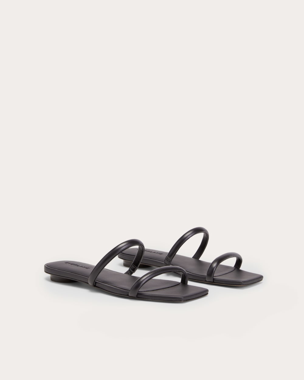 The Double Strap Sandal | Black - Image 3