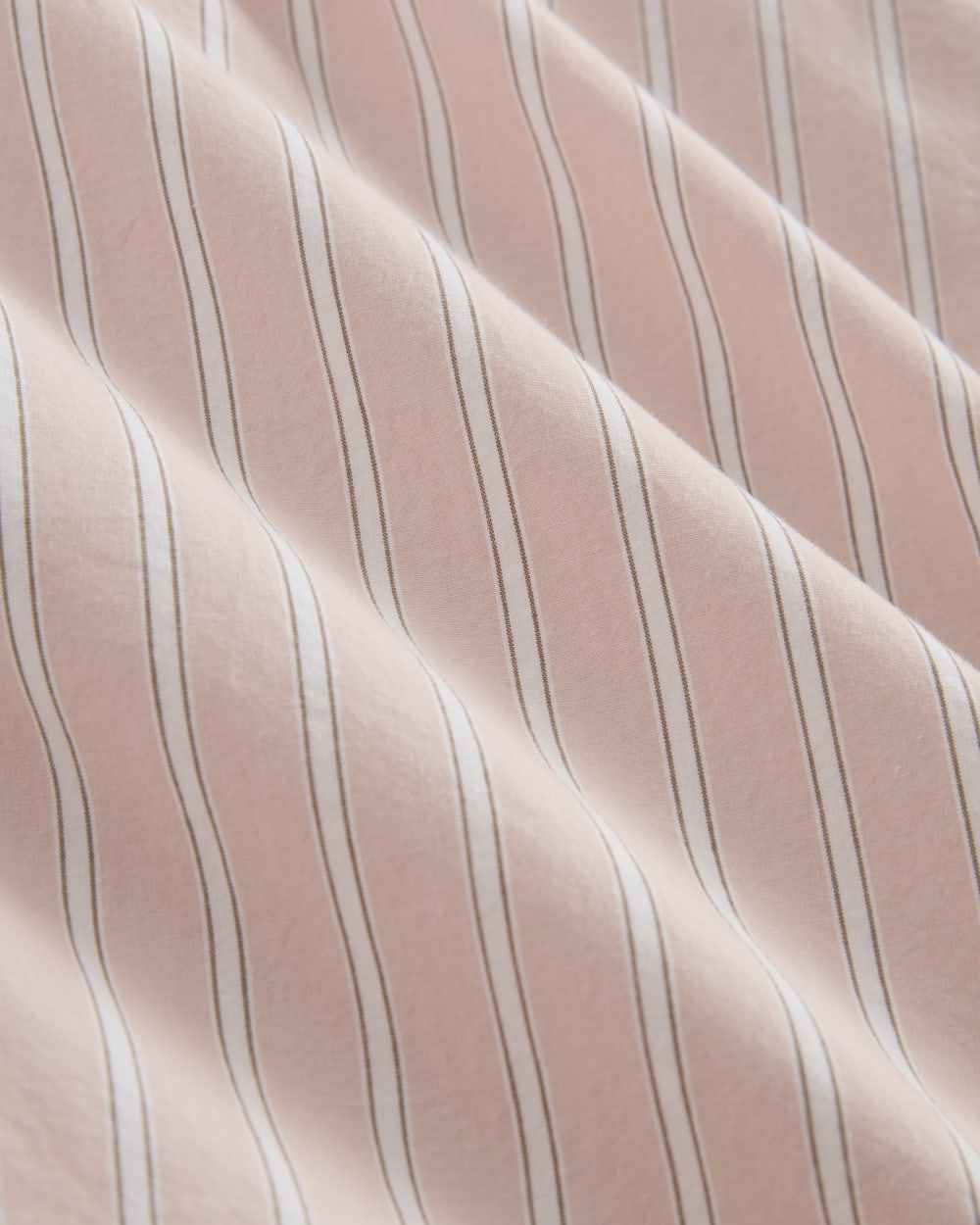 The Oversized Shirt in Ultrasoft Cotton | Pink / White - Image 6