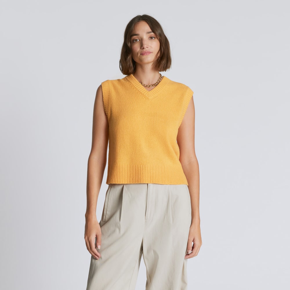The Cashmere Vest | Kumquat