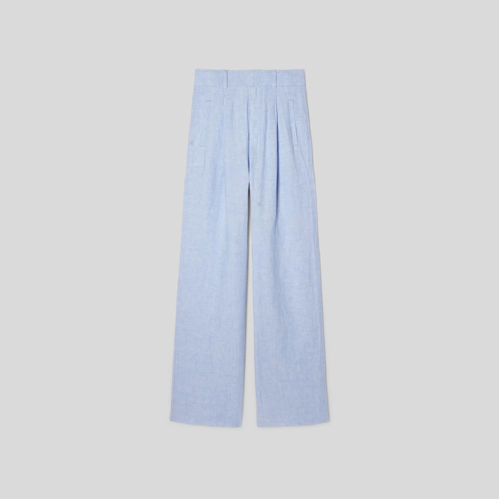 The Linen Way-High® Drape Pant | Light Blue - Image 2