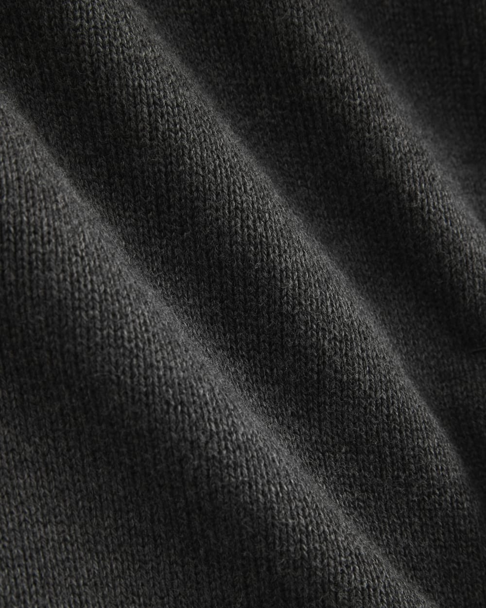 The Classic Cardigan in Everyday Cotton | Heathered Soot - Image 6