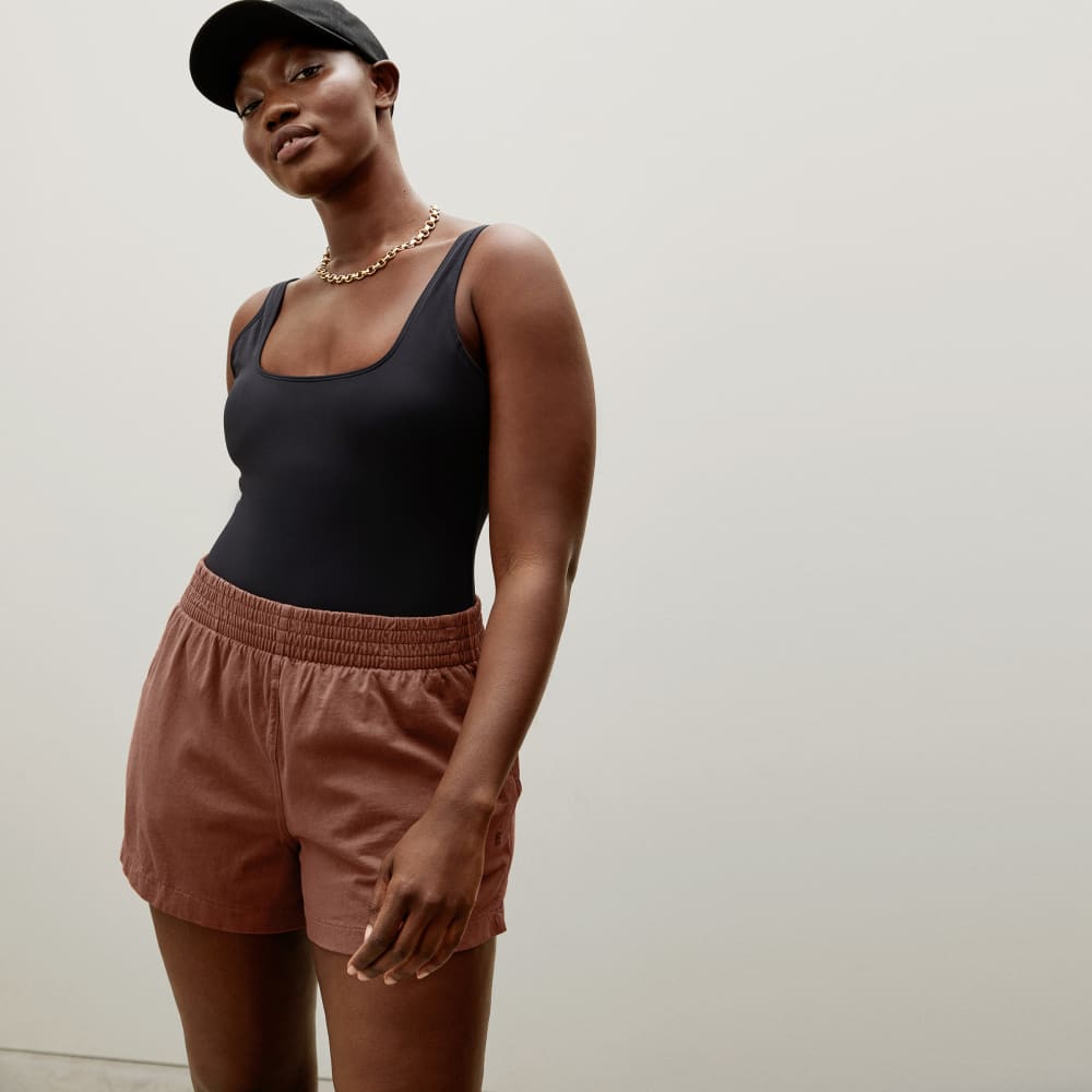 The Retro Jersey Short | Caramel - Image 2