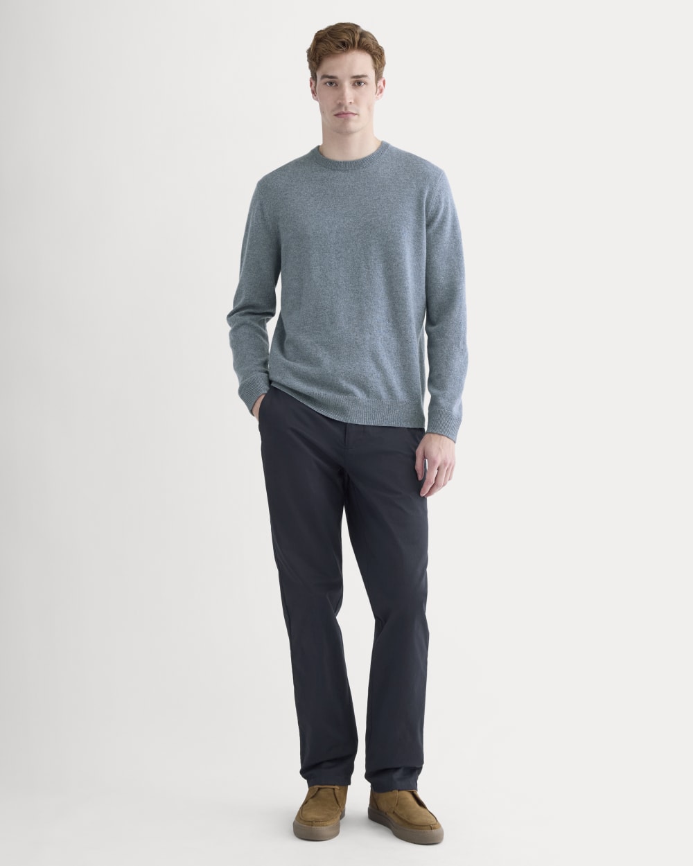 The Cashmere Crew | Denim Blue - Image 3