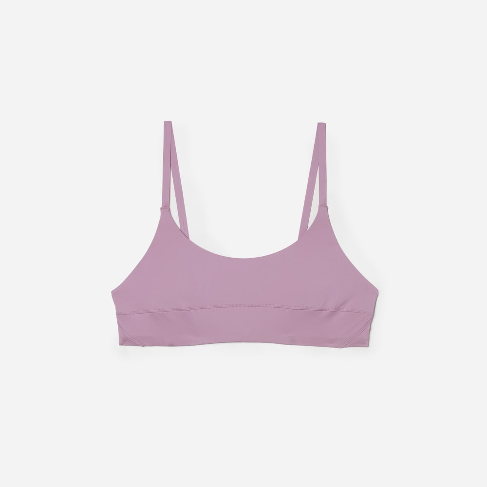 The Scoop-Neck Bikini Top | Lilac