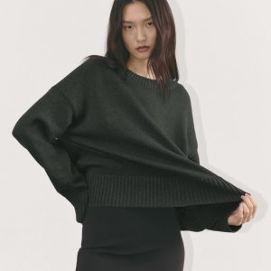The Boxy Sweater in Everyday Cotton | Scarab