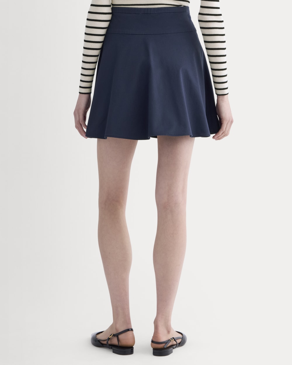 The Circle Mini Skirt | Navy - Image 5