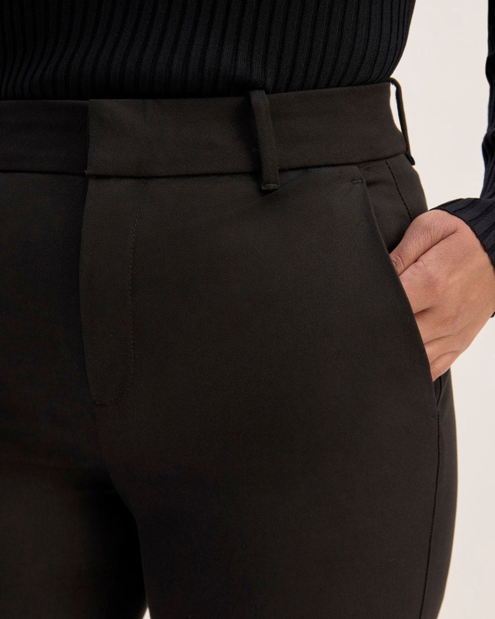 The Bi-Stretch Flare Pant | Black - Image 4