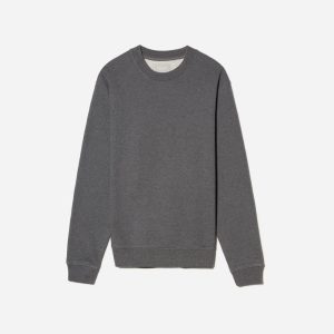The Track Crewneck Sweatshirt | Dark Heather Grey