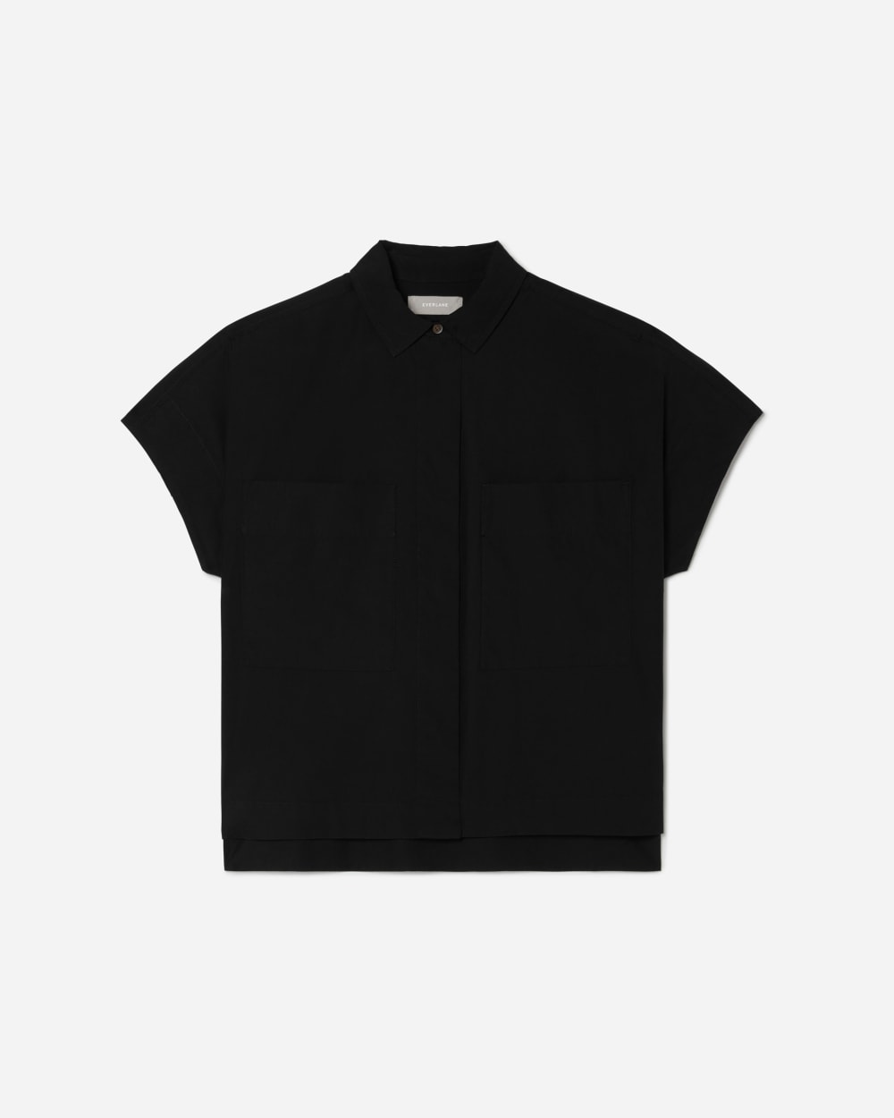 The Short-Sleeve Box Shirt | Black - Image 5