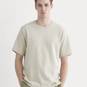 Relaxed Classic Tee | Heathered Oatmeal