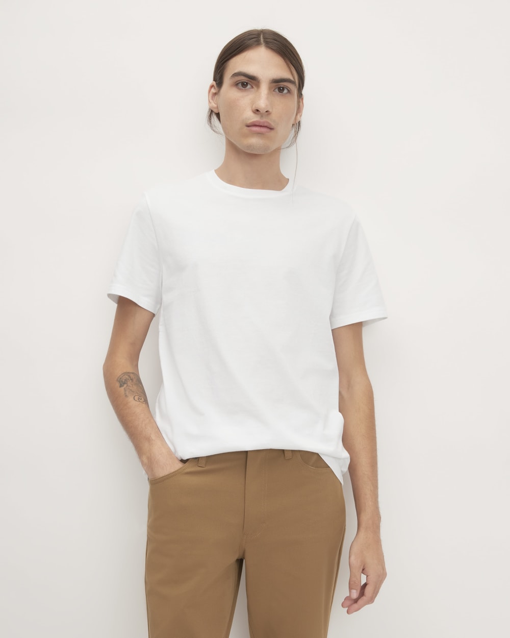The Organic Cotton Crew | White