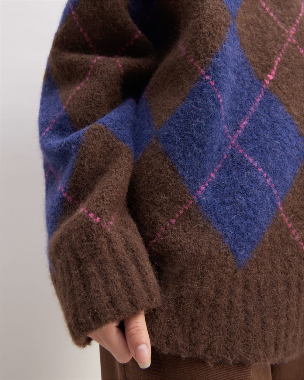 The SuperFuzz Alpaca Crew | Ocean Cavern / Hot Fudge / Fuchsia Pink - Image 5