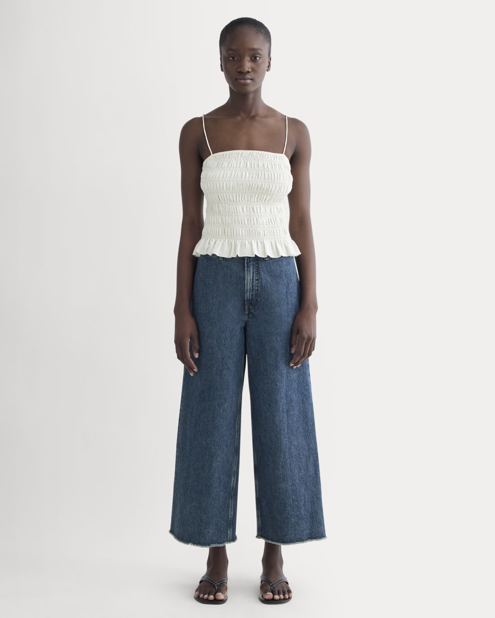 The Mariner Cropped Jean | Mid Indigo