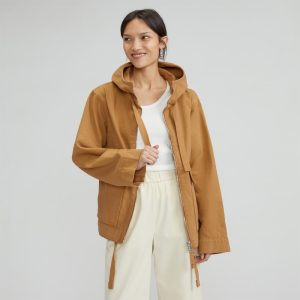 The Canvas Organic Cotton Anorak | Cappuccino