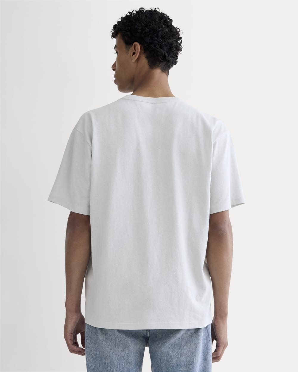 The Premium-Weight Relaxed Crew | Uniform | Glacier Gray - Image 4