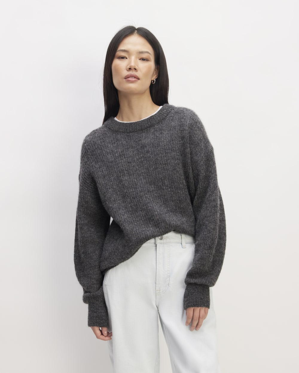 The Cocoon Crew in Alpaca | Heather Charcoal