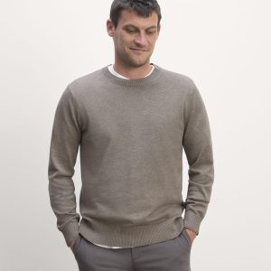 The No-Sweat Sweater | Uniform | Taupe Melange