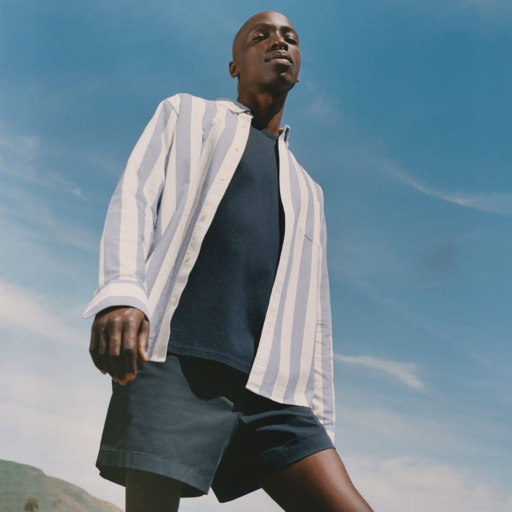 The Classic Oxford Shirt | Mazarine Blue / Bone | Standard - Image 7