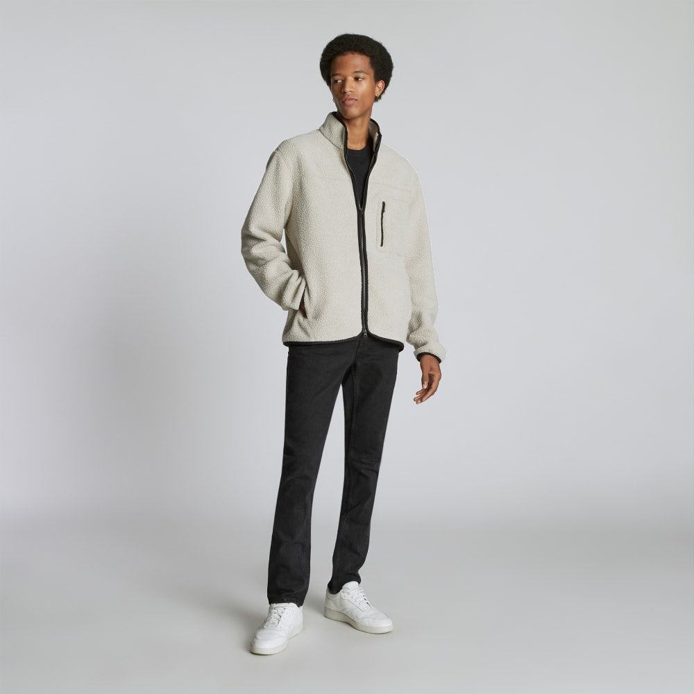 The ReNew Fleece Full Zip | Oat - Image 6