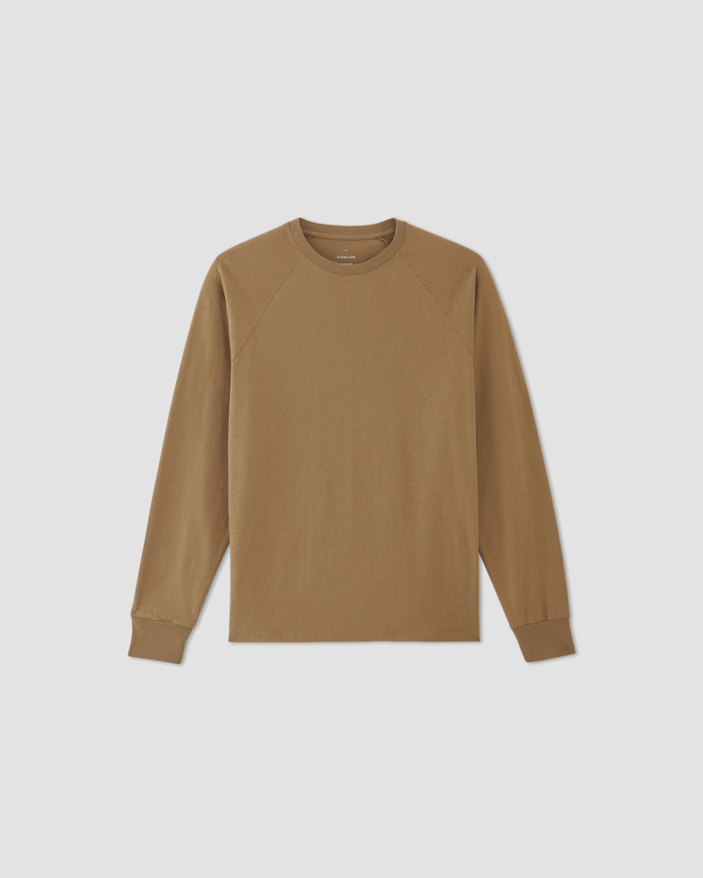 The Premium-Weight Long-Sleeve Crew | Uniform | Toasted Coconut - Image 2