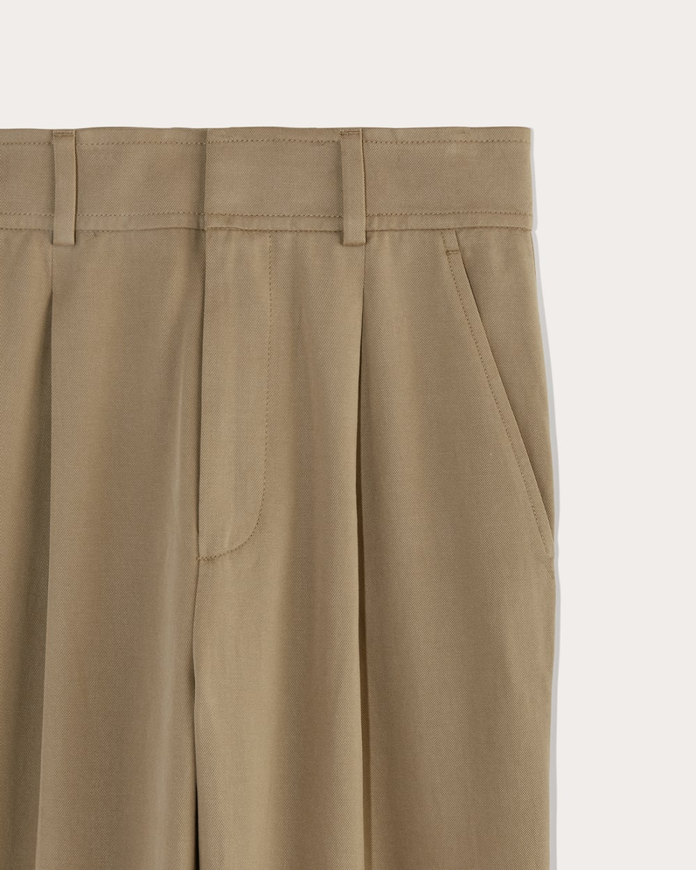 The Draper Tapered Pant in Buttersmooth | Ash Brown - Image 8