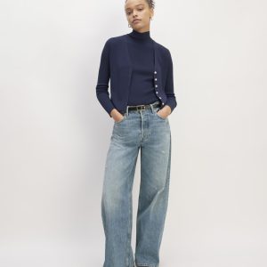 The Super Baggy Jean | Faded Indigo