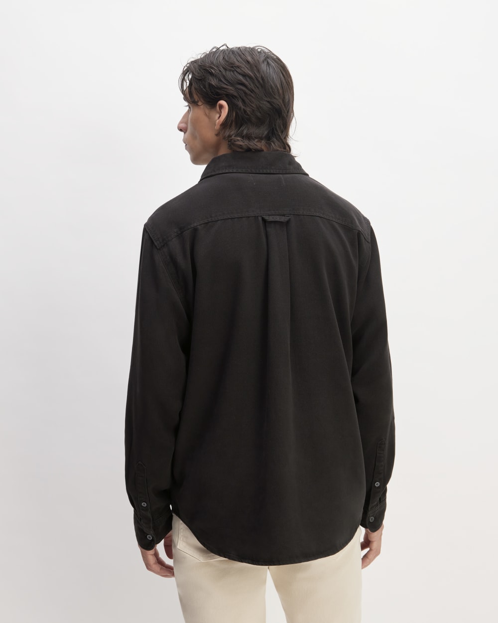 The Utility Shirt Jacket in Buttersoft | Black - Image 6