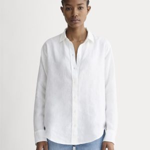 The Must-Have Shirt in Linen | White