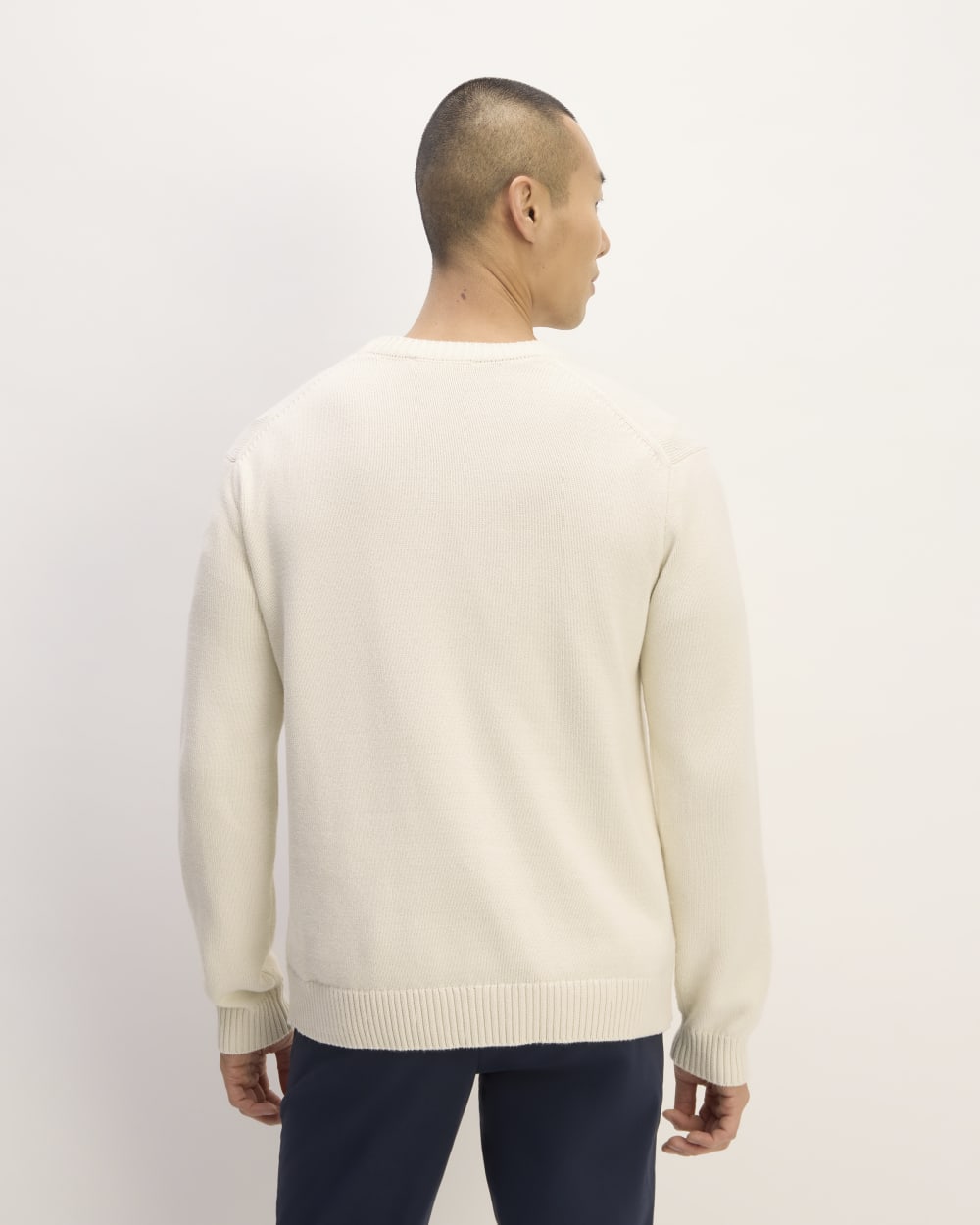 The Classic Sweater in Everyday Cotton | Canvas - Image 6